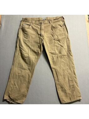 Tyndale FRMC Flame Resistant Work Pants Mens 44x29 Brown Canvas Utility Cargo